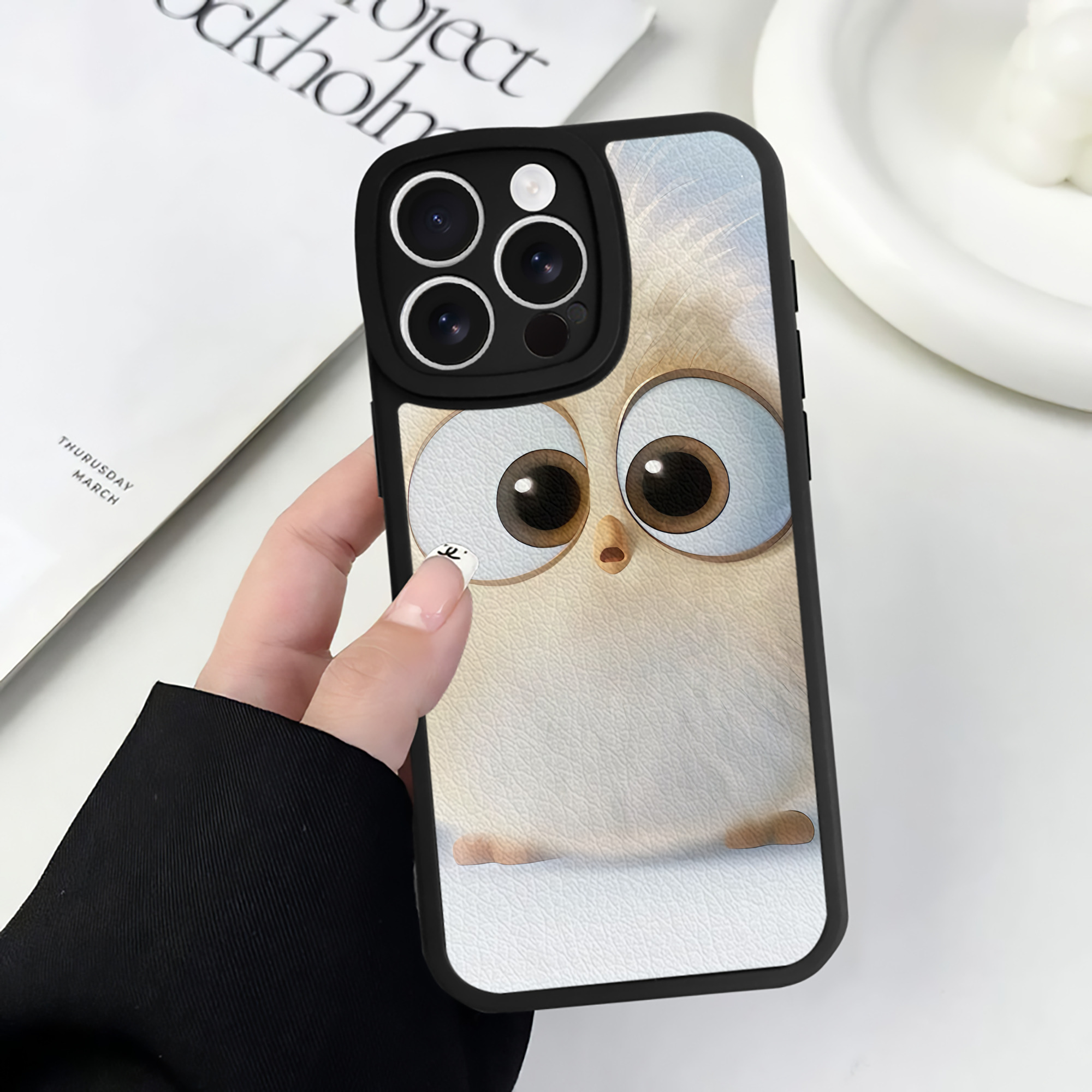 （画像用） Angry Birds アングリーバード 【iPhone 16シリーズ対応】シリコンスマホケース（レザー調） 材質：シリコン